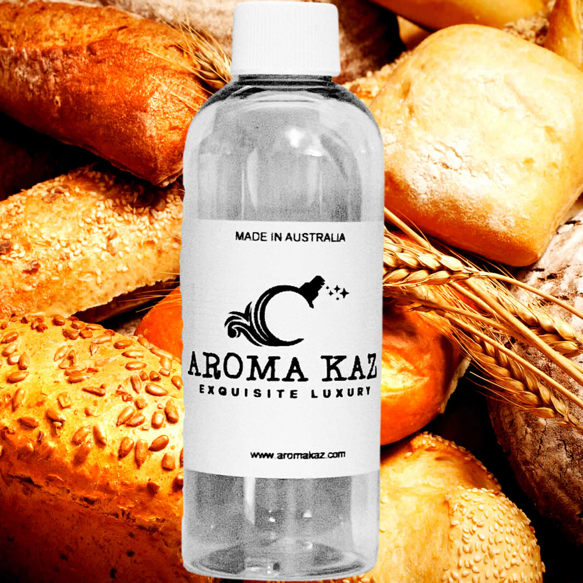 Fresh Bread fragrance oil for candle making, soap making and perfume blending – vegan, cruelty-free featuring warm bakery bread aroma, handmade in Australia.