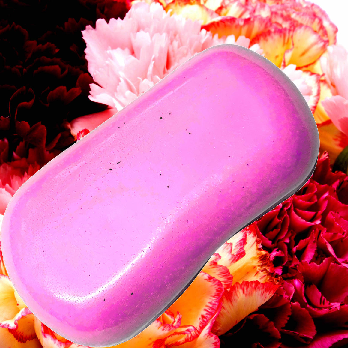 Fresh Carnations Vegan Soap Bars Plant-Based Cruelty-Free Handcrafted