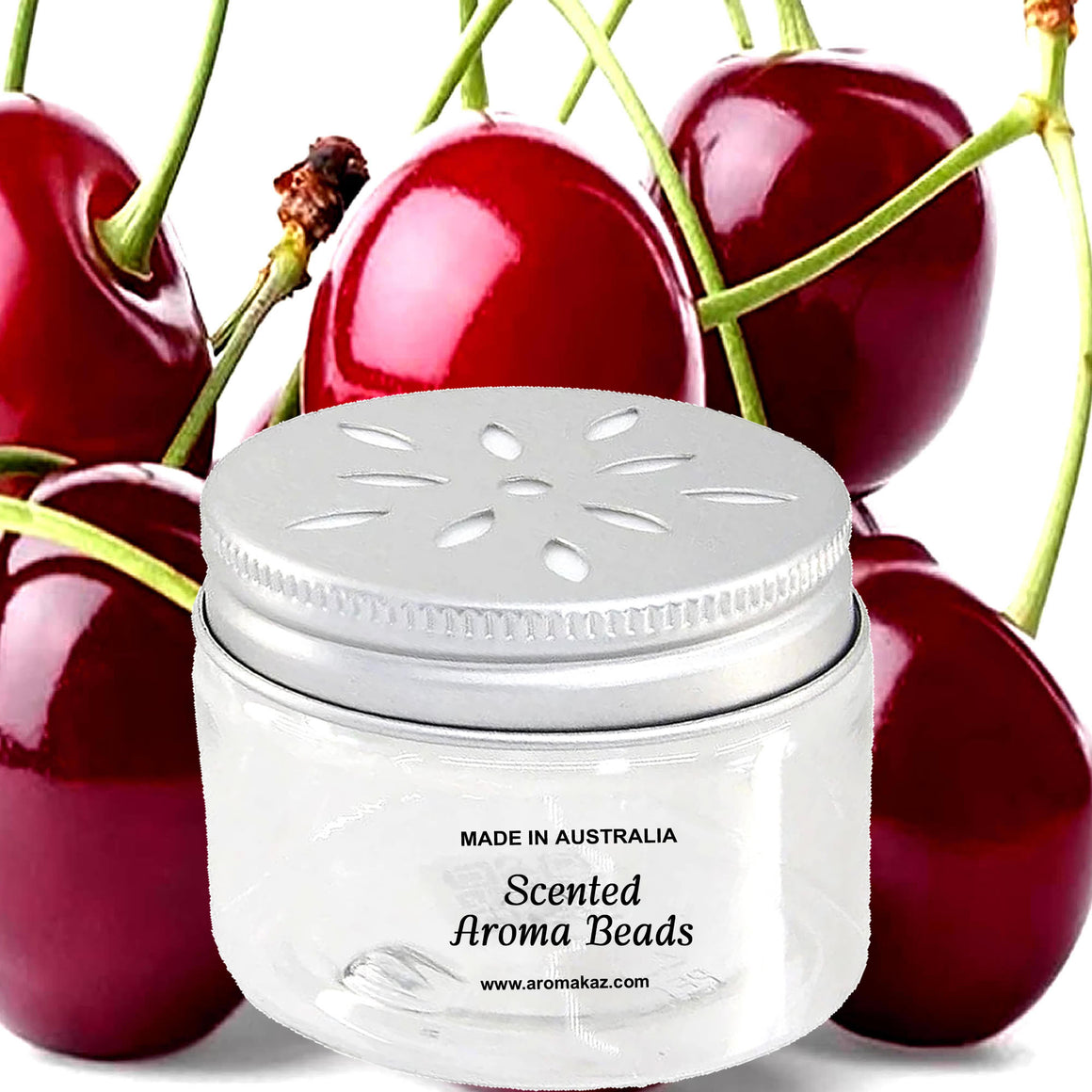 Fresh Cherries Air Freshener Aroma Beads - Room, Car, Pantry, Pet Areas, Linen