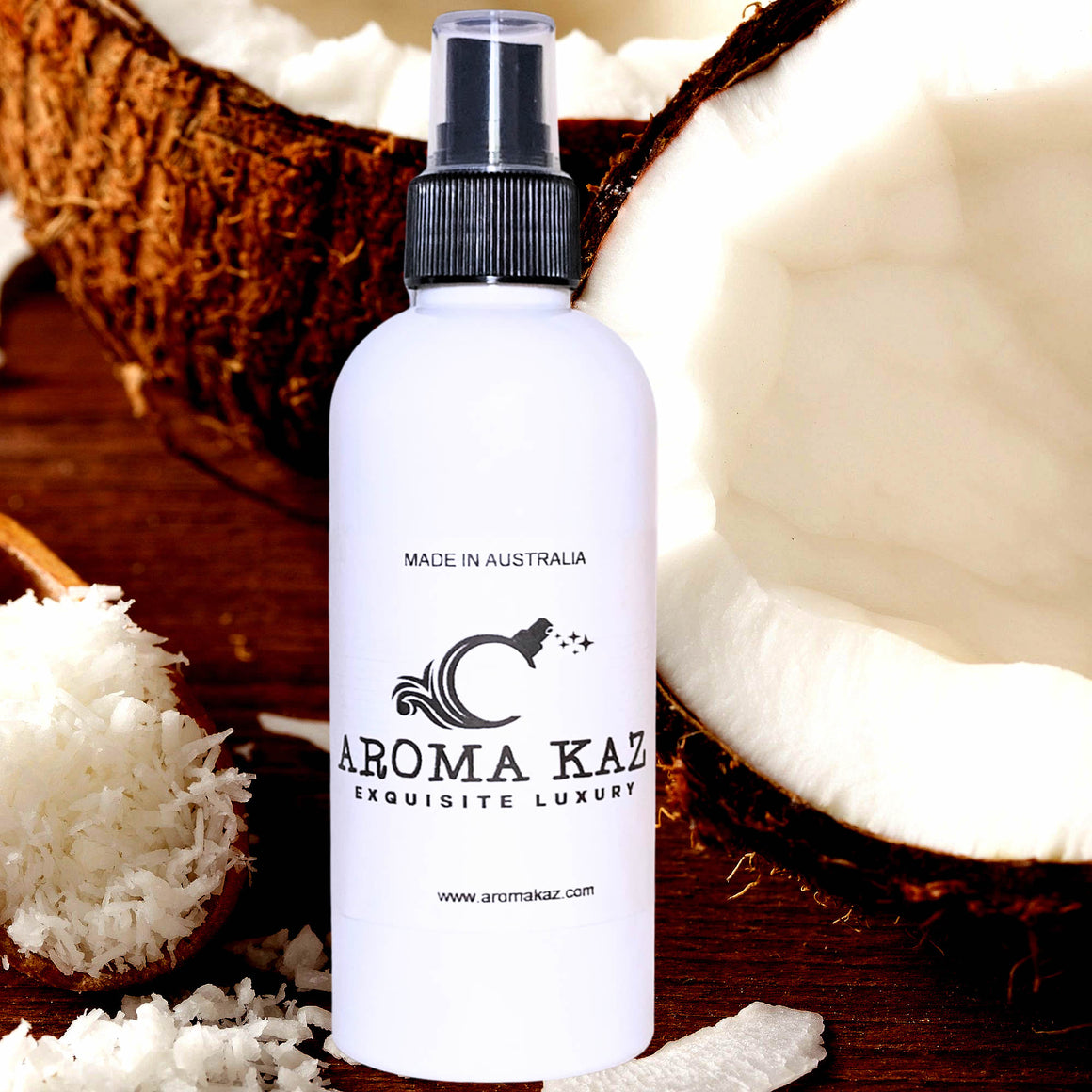 Fresh Coconut Car Air Freshener Spray – Plant-Based, Vegan, Cruelty-Free & Pet Safe