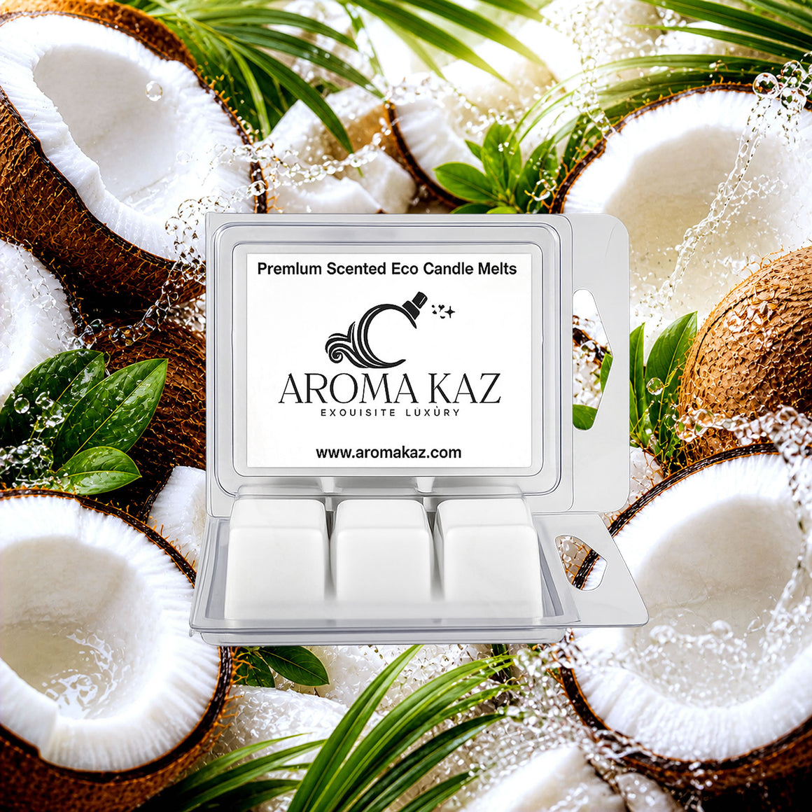 Fresh Coconut Soy Wax Melts Clam Pack