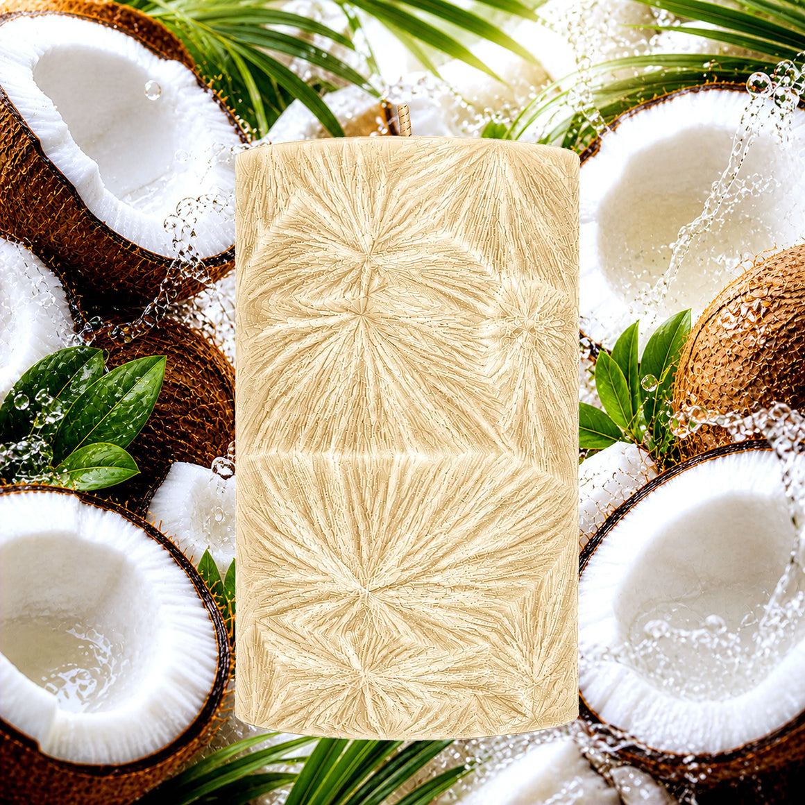Fresh Coconut Pillar Candle