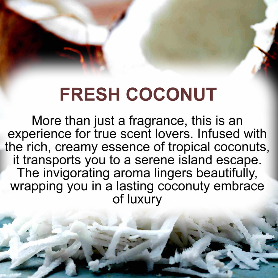 Fresh Coconut Car Air Freshener Spray – Plant-Based, Vegan, Cruelty-Free & Pet Safe
