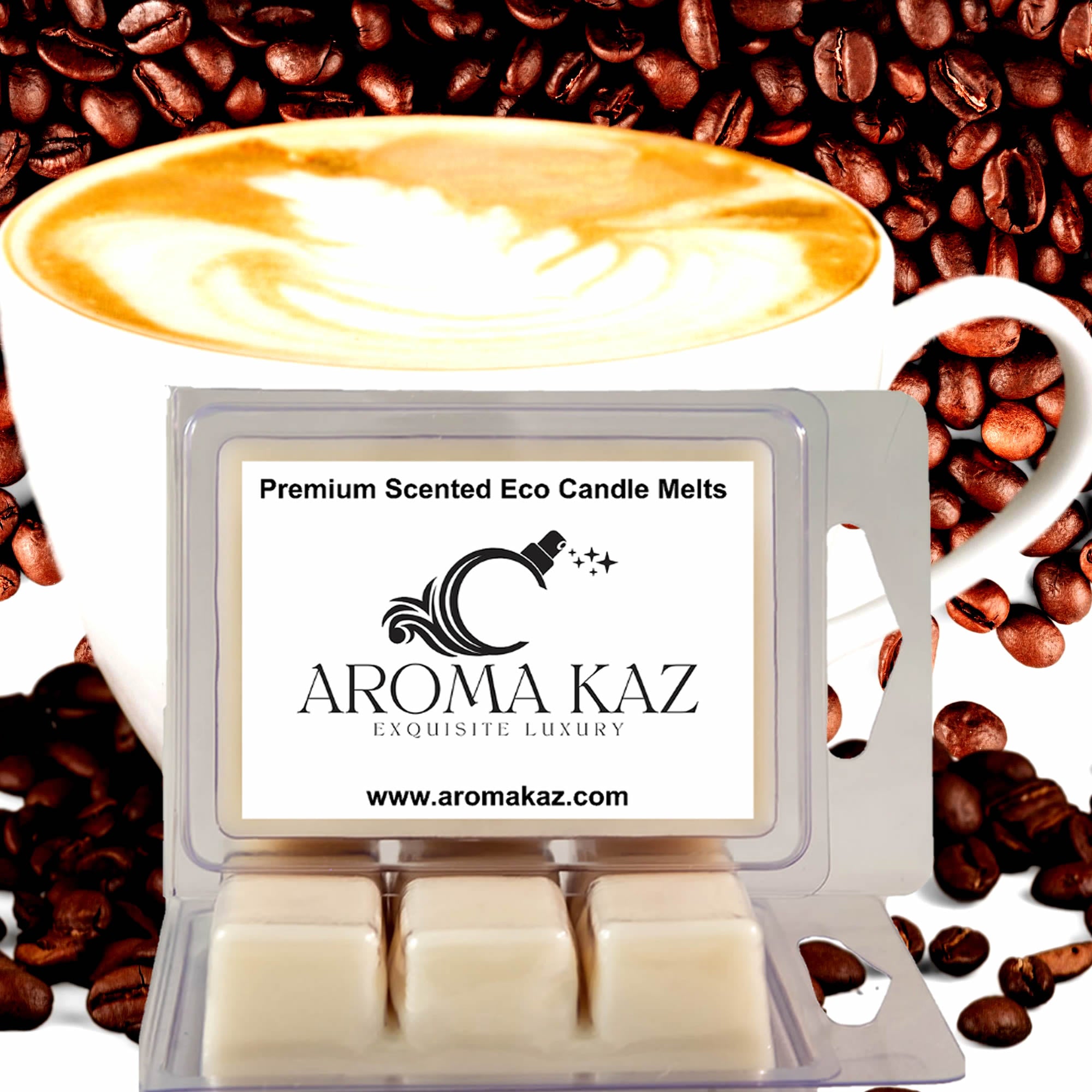 Fresh Coffee eco soy wax melts – vegan, cruelty-free featuring bold roasted coffee aroma, handmade in Australia.
