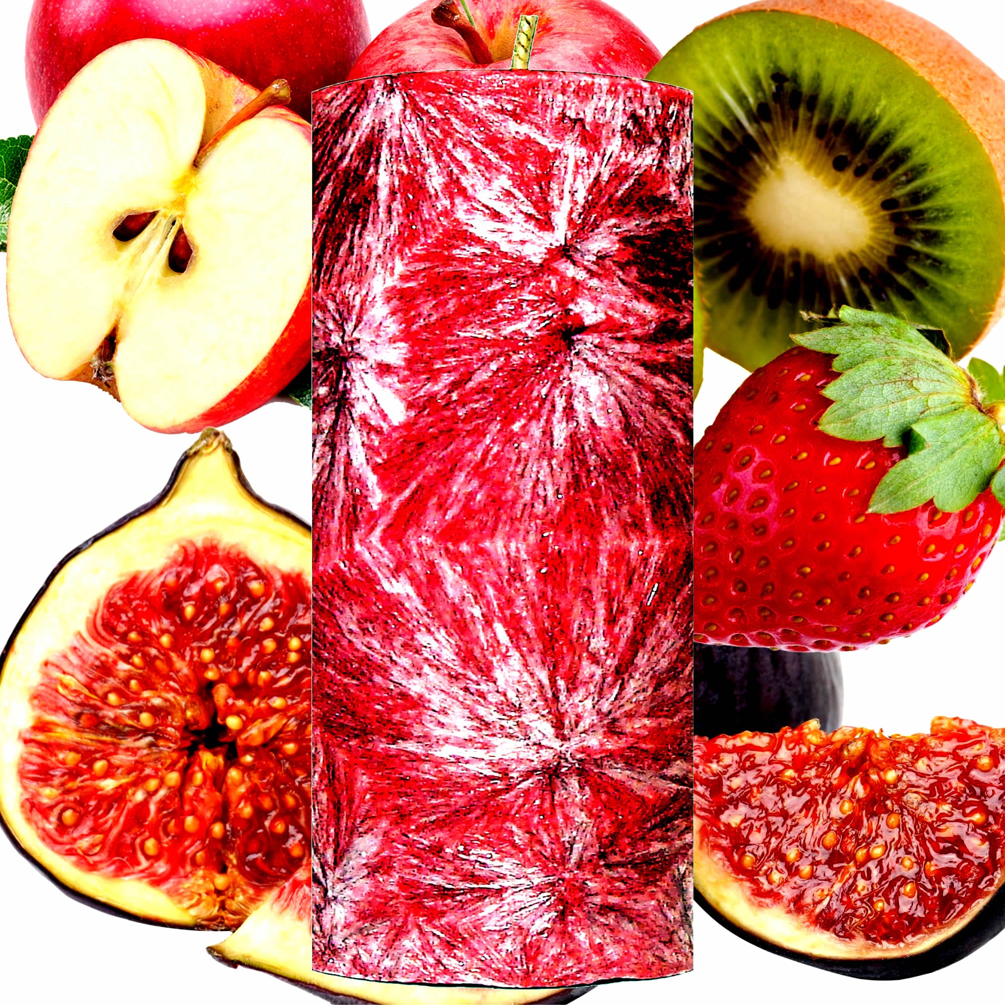 Fresh Fig Fatale Pillar Candle – Plant-Based, Eco-Friendly, Vegan, Cruelty Free