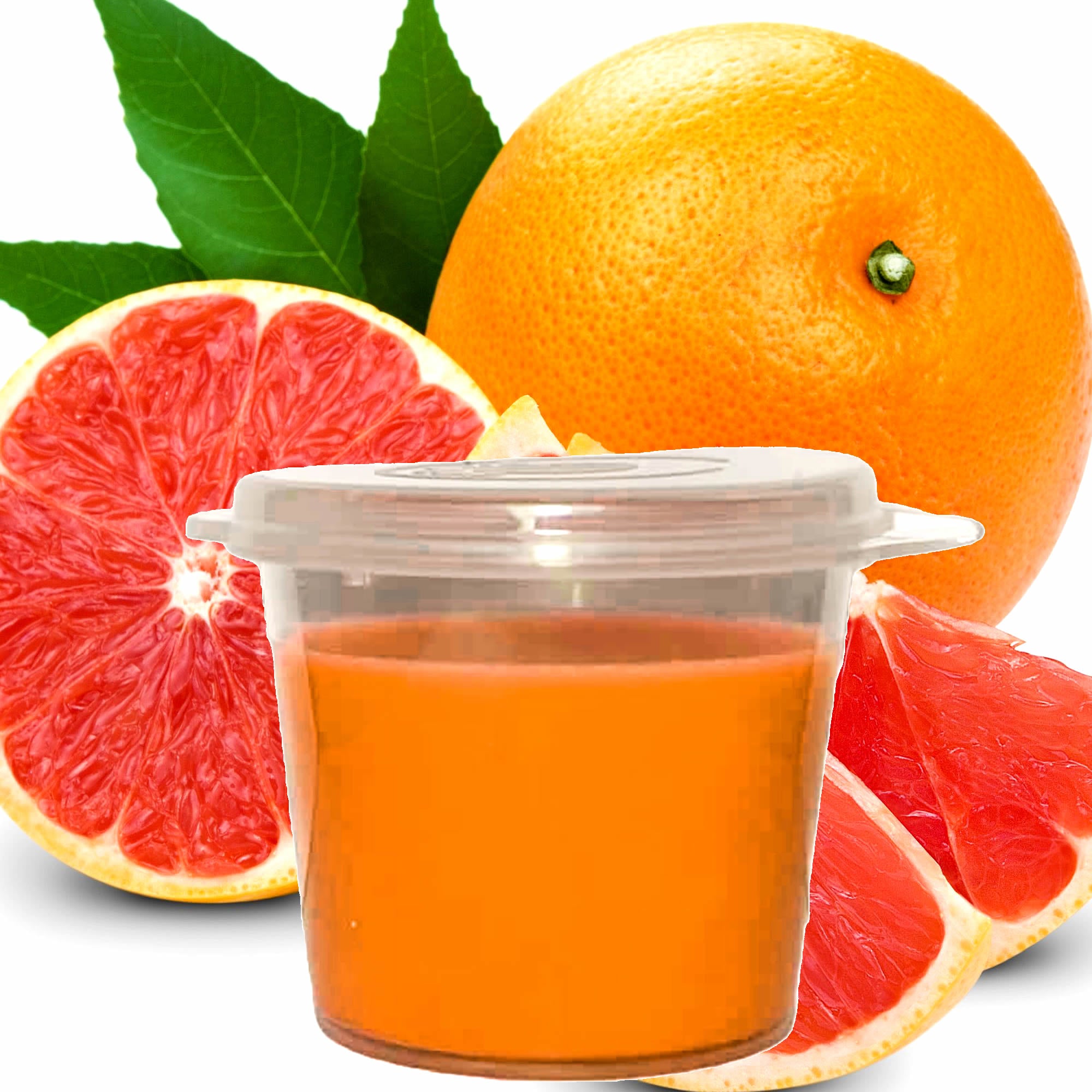 Fresh Grapefruit eco soy wax melts – vegan, cruelty-free featuring bright zesty grapefruit citrus, handmade in Australia.