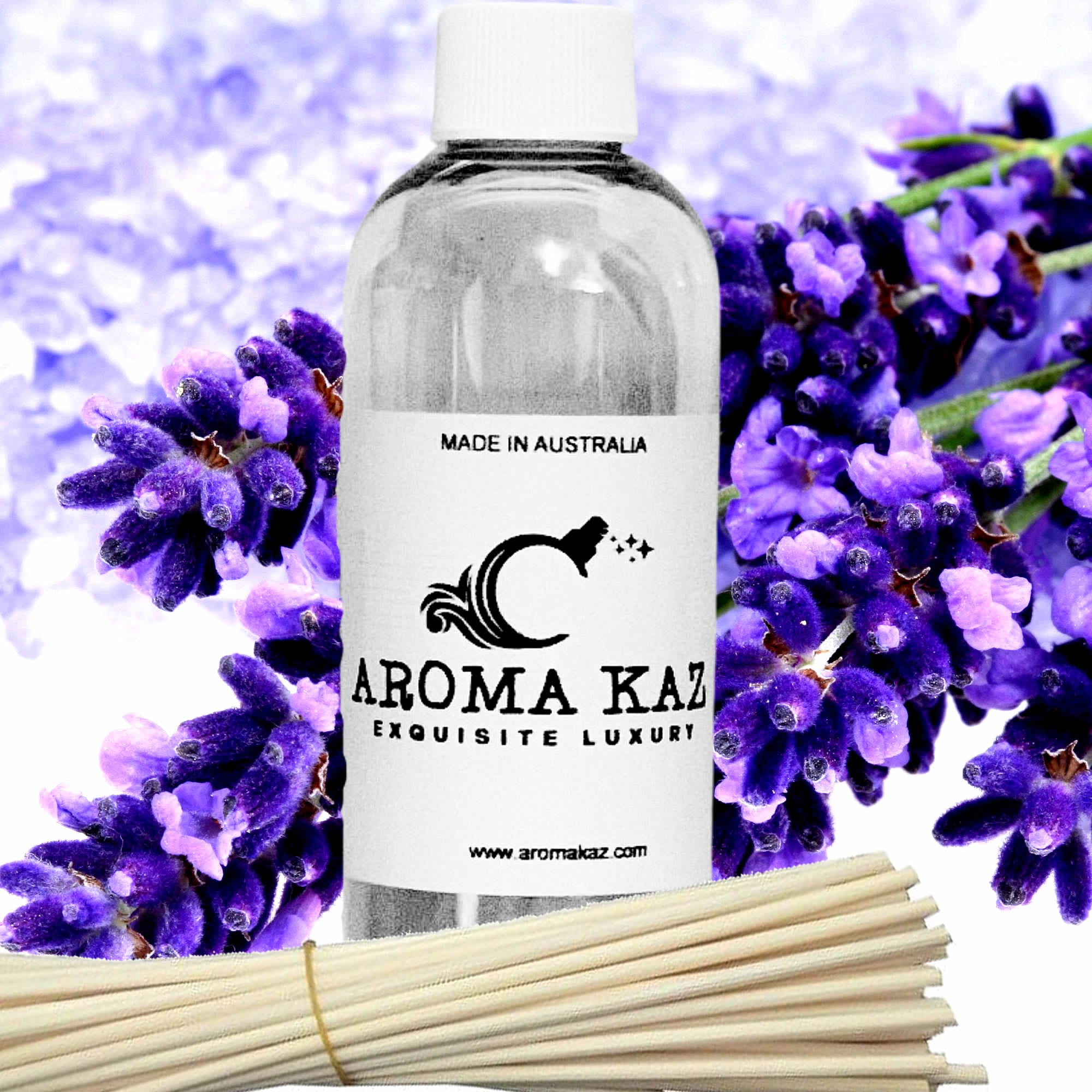 Fresh Lavender Diffuser Fragrance Oil with Reeds – Vegan Cruelty-Free Home Aroma