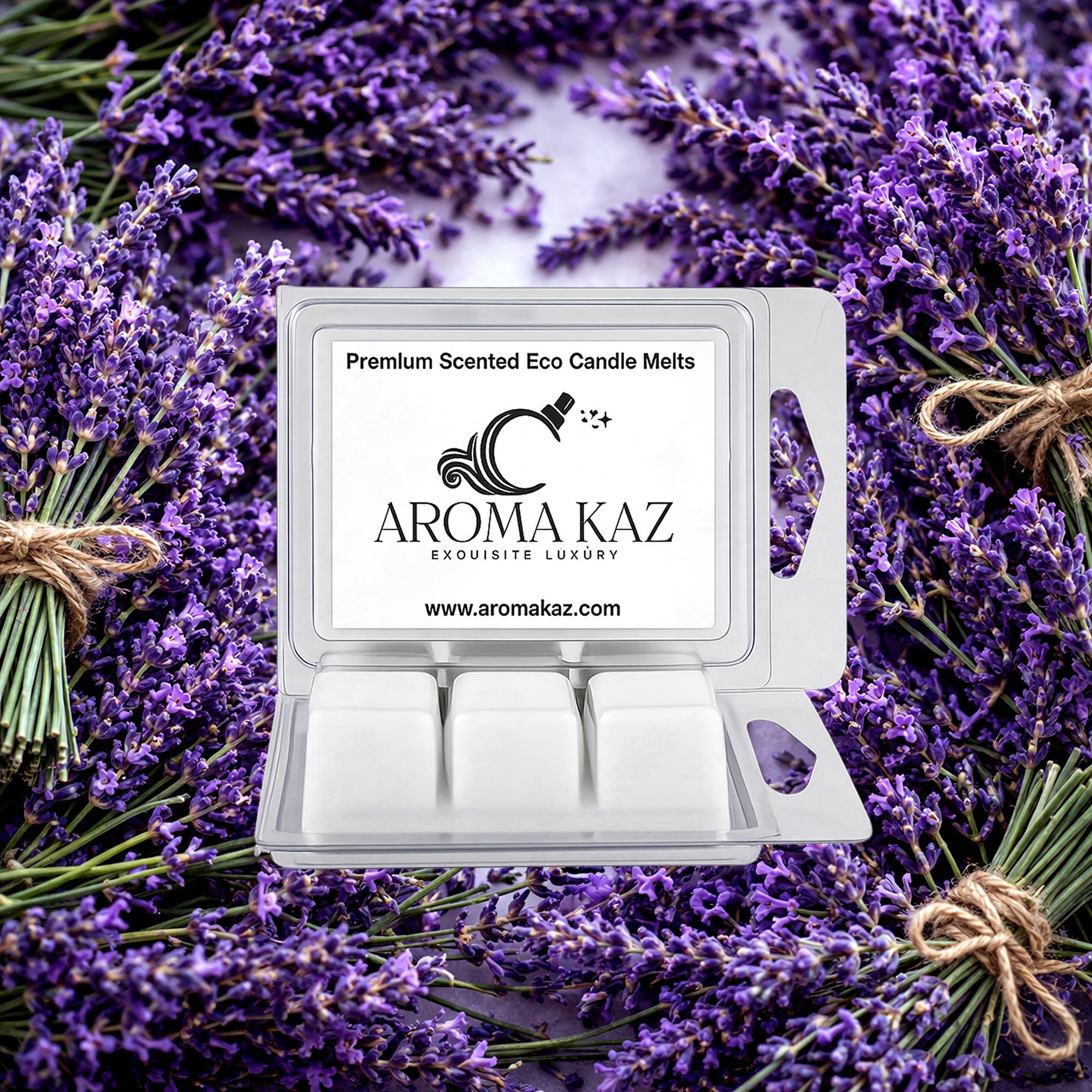 Fresh Lavender Soy Wax Melts Clam Pack