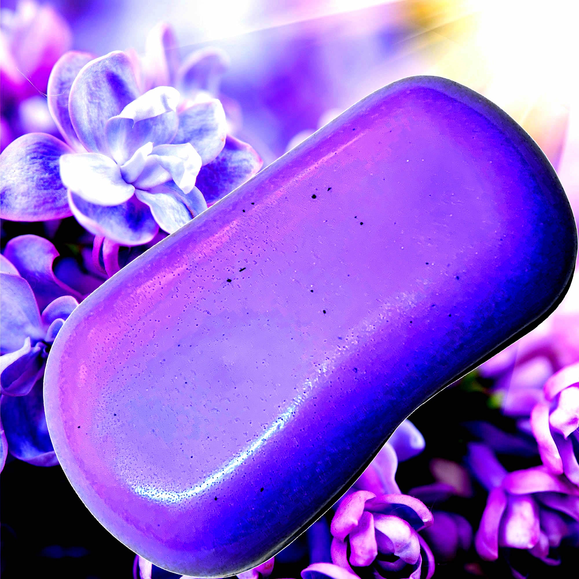 Fresh Lilac Vegan Soap Bars Plant-Based Cruelty-Free Handcrafted