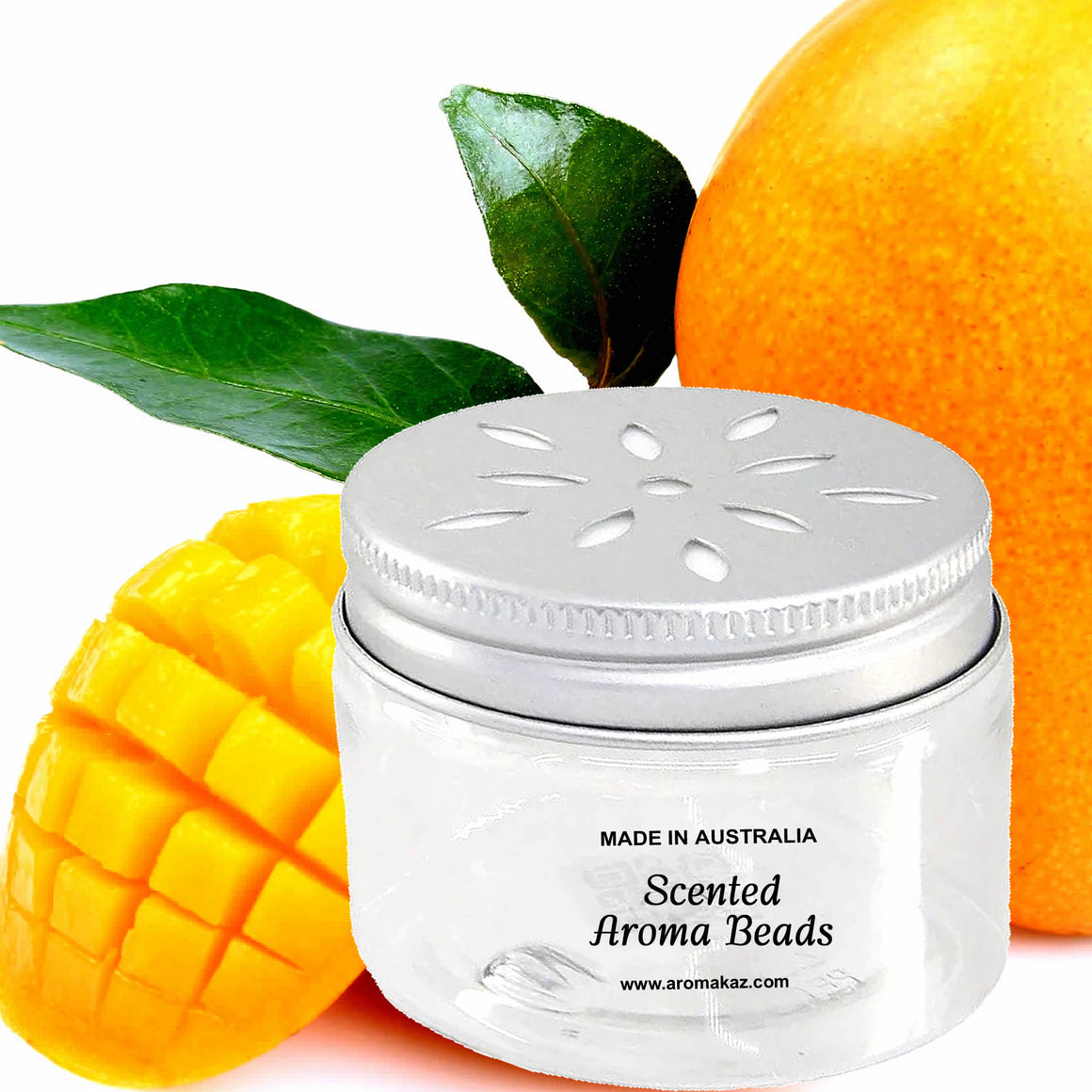 Fresh Mangoes Air Freshener Aroma Beads - Room, Car, Pantry, Pet Areas, Linen