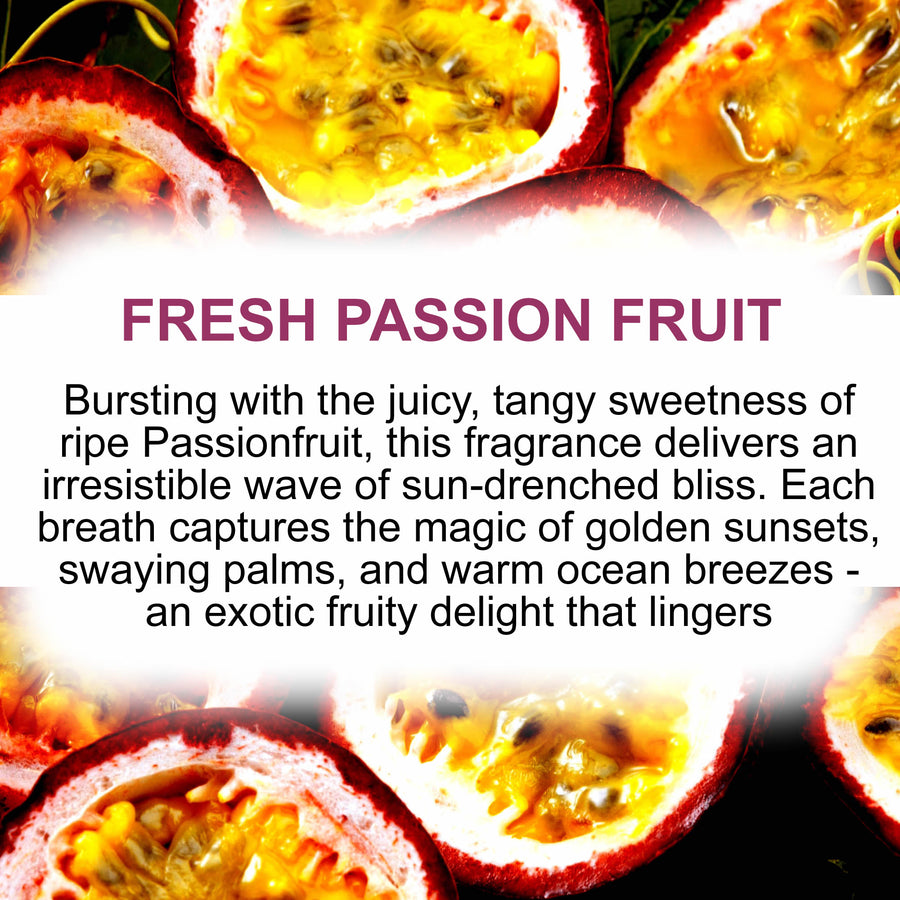 Fresh Passionfruit Vegan Soap Bars Plant-Based Cruelty-Free Handcrafted