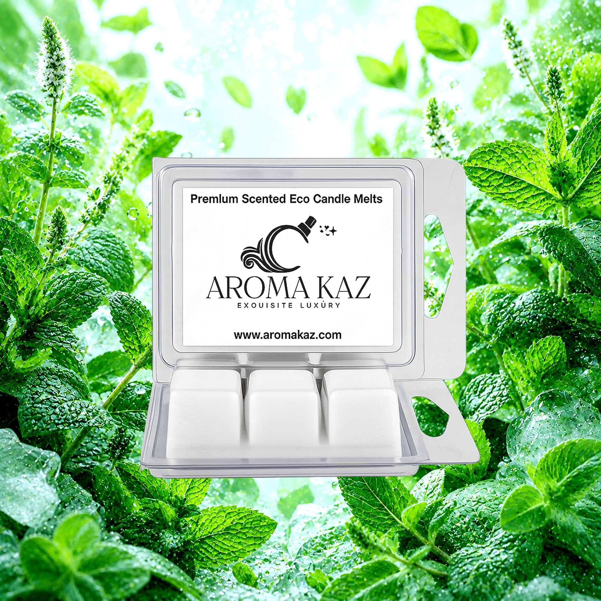 Fresh Peppermint Soy Wax Melts Clam Pack