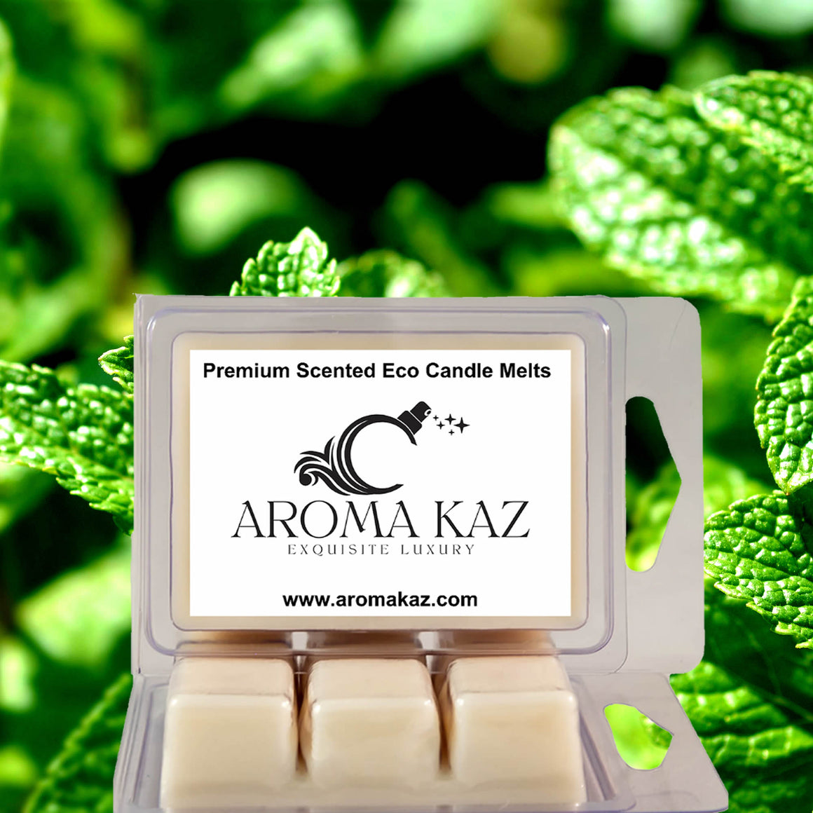 Fresh Spearmint eco soy wax melts – vegan, cruelty-free featuring crisp spearmint, handmade in Australia.