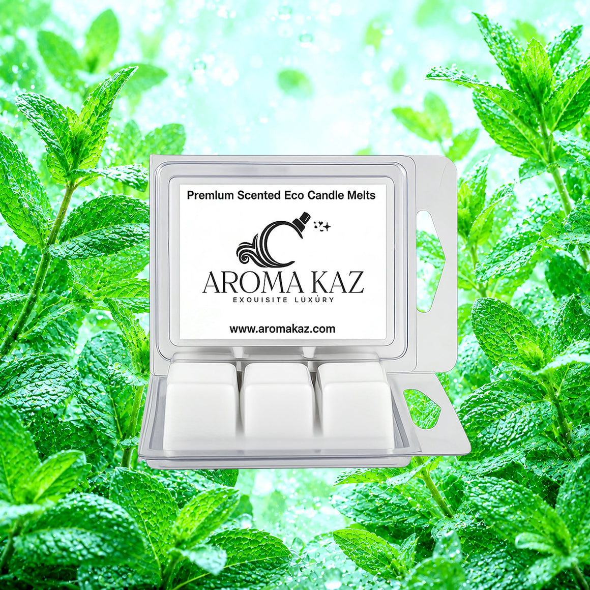 Fresh Spearmint Soy Wax Melts Clam Pack