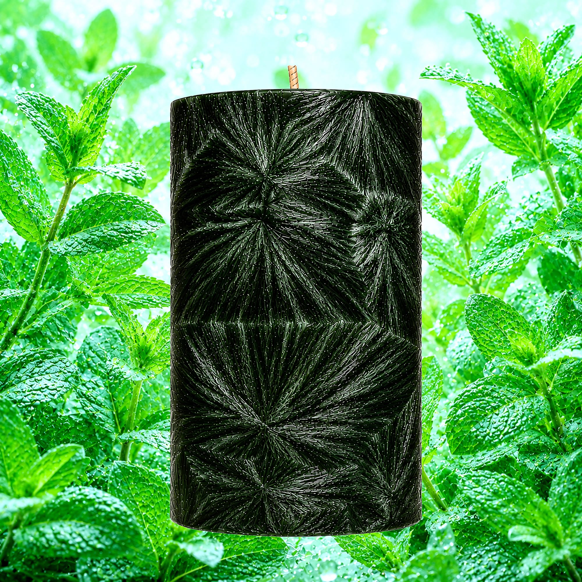Fresh Spearmint Pillar Candle