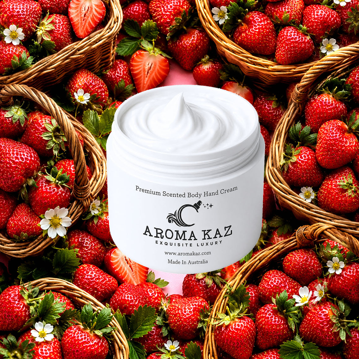Fresh Strawberries Body & Hand Cream