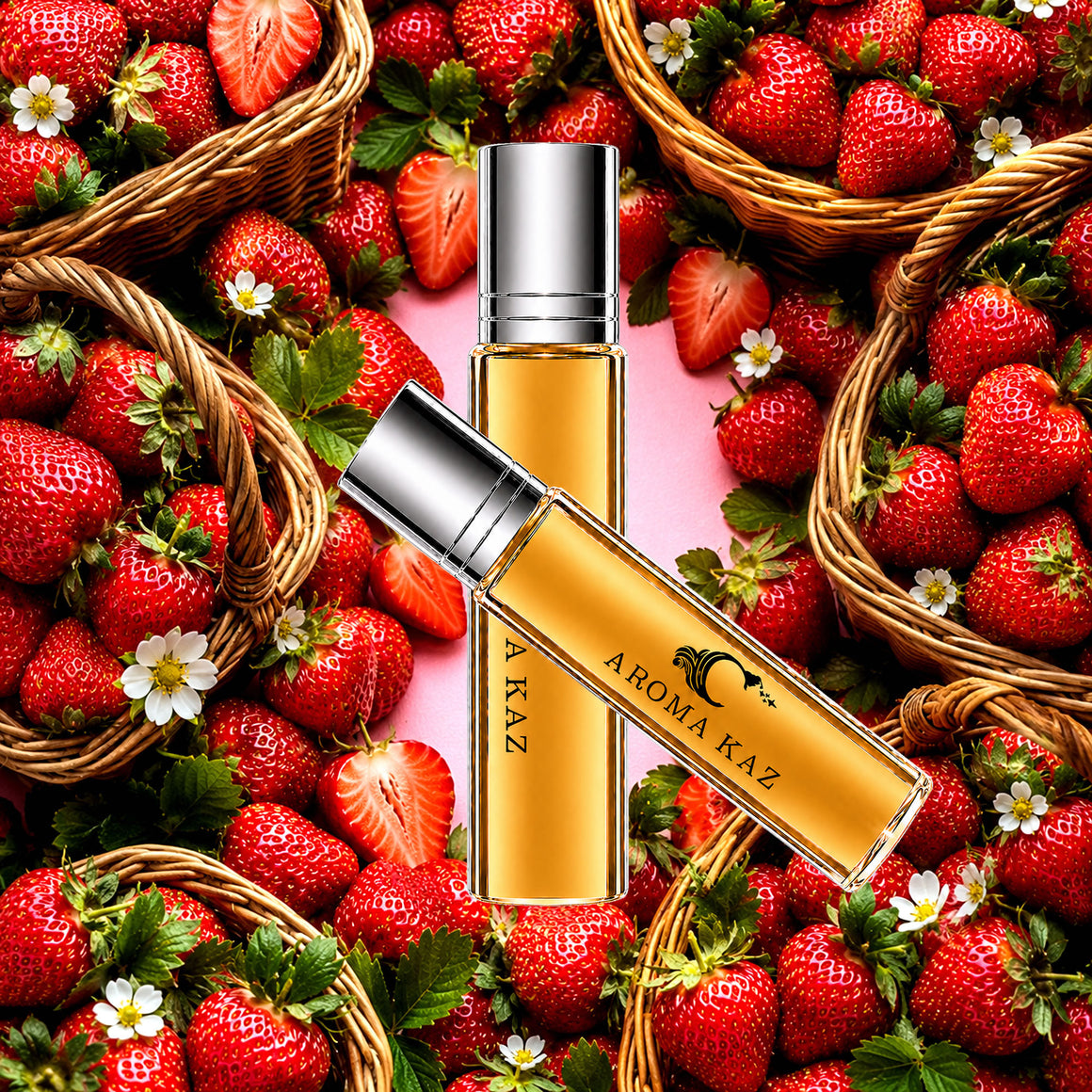 Fresh Strawberries Fragrance Oil Roll-On