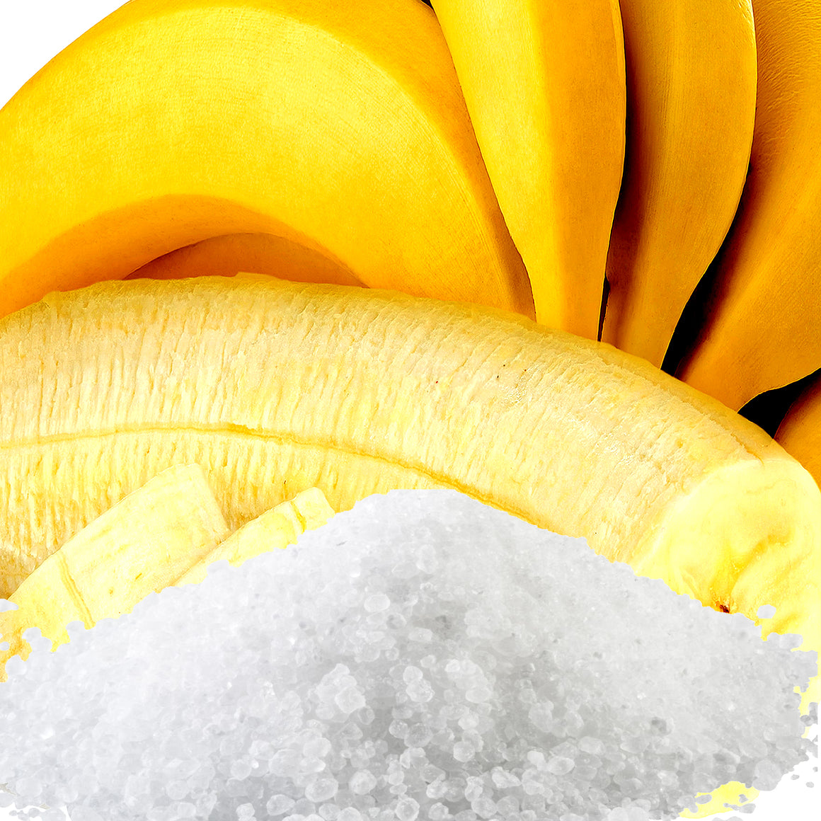 Fresh Bananas Vegan bath salts and bath soak crystals, cruelty-free and made in Australia. Highly scented, suitable for women and men. Perfect relaxation gift for him or her.