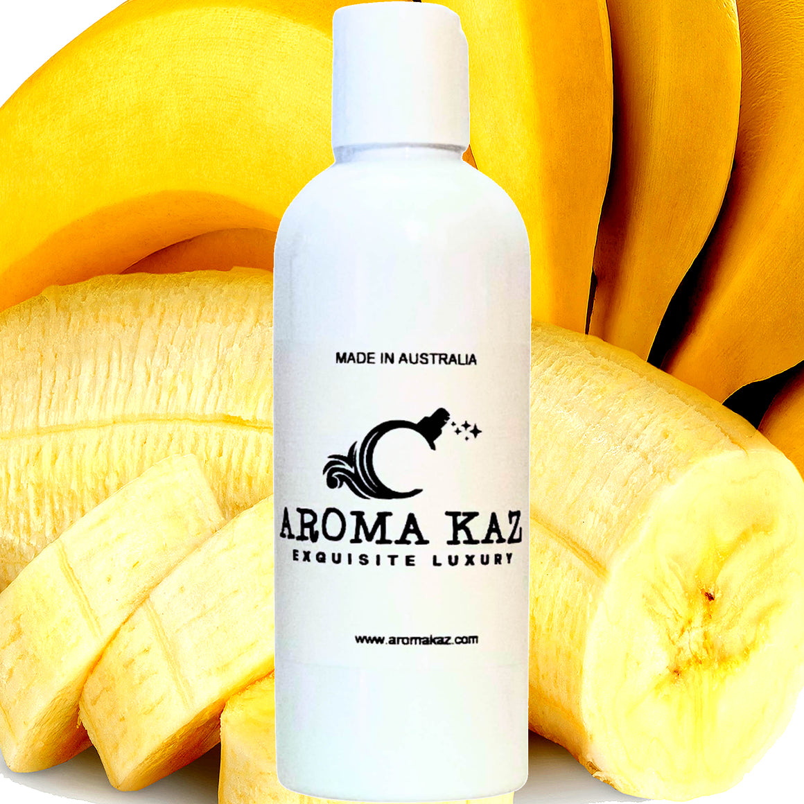 Fresh Bananas Body Wash/Shower Gel/Bubble Bath Plant Based Vegan Cruelty Free