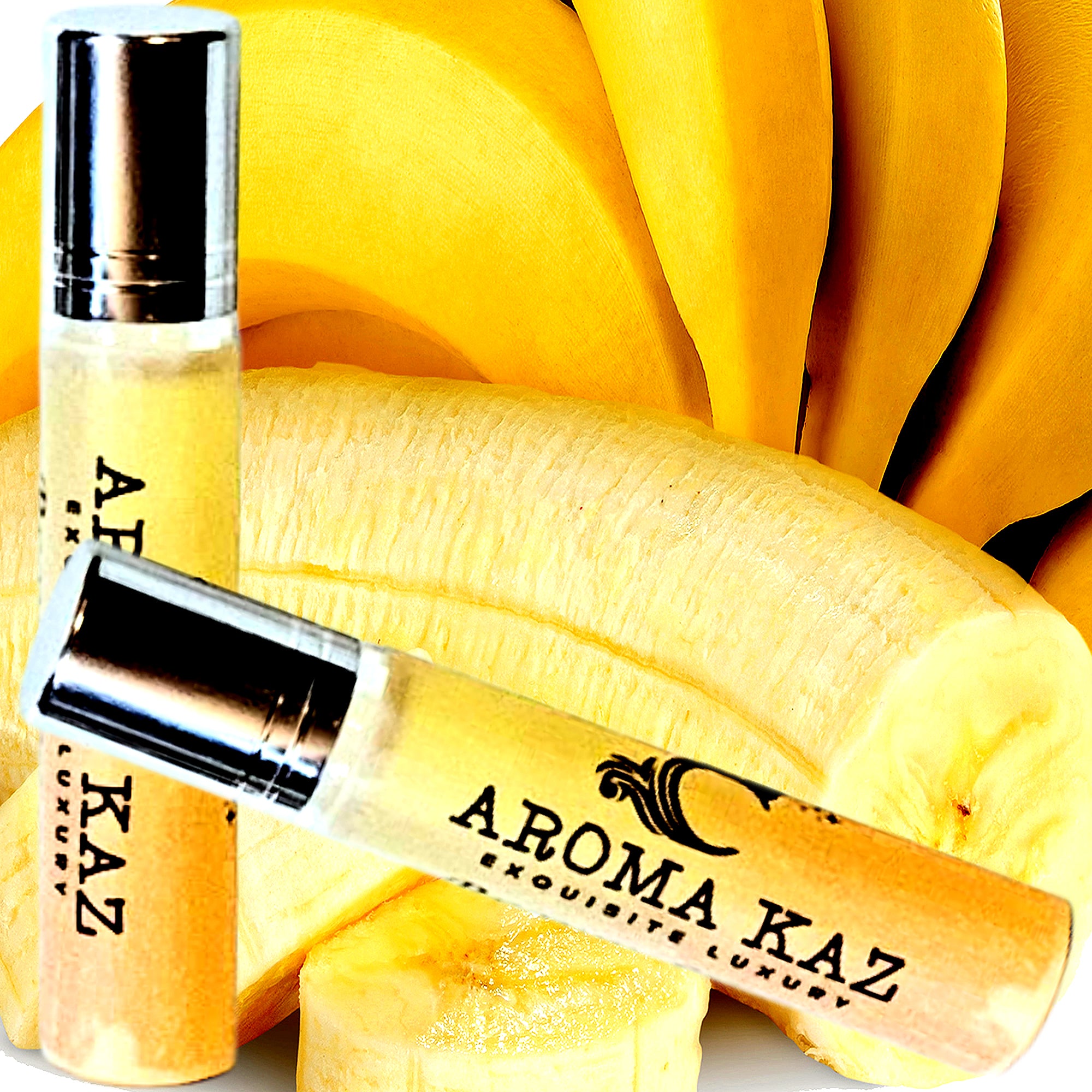 Fresh Bananas Roll-On Perfume Plant-Based Vegan Cruelty Free