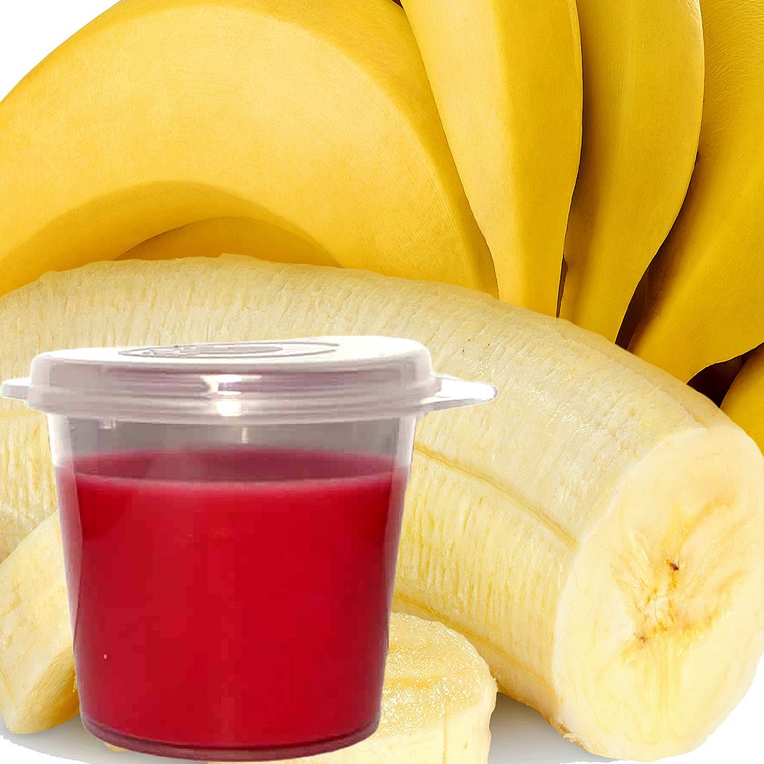 Fresh Bananas Eco Soy Shot Pot Candle Wax Melts