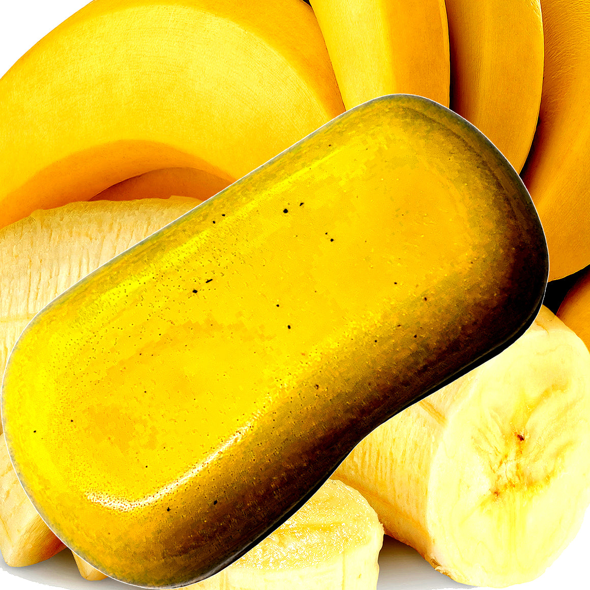 Fresh Bananas Vegan Soap Bars Plant-Based Cruelty-Free Handcrafted