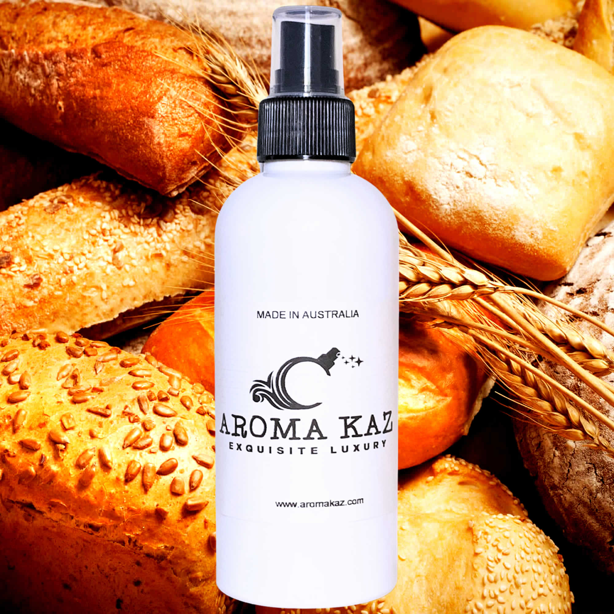 Fresh Bread Car Air Freshener Spray – Plant-Based, Vegan, Cruelty-Free & Pet Safe