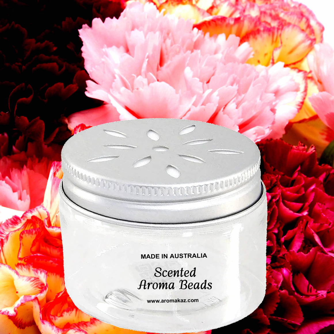 Fresh Carnations Air Freshener Aroma Beads - Room, Car, Pantry, Pet Areas, Linen