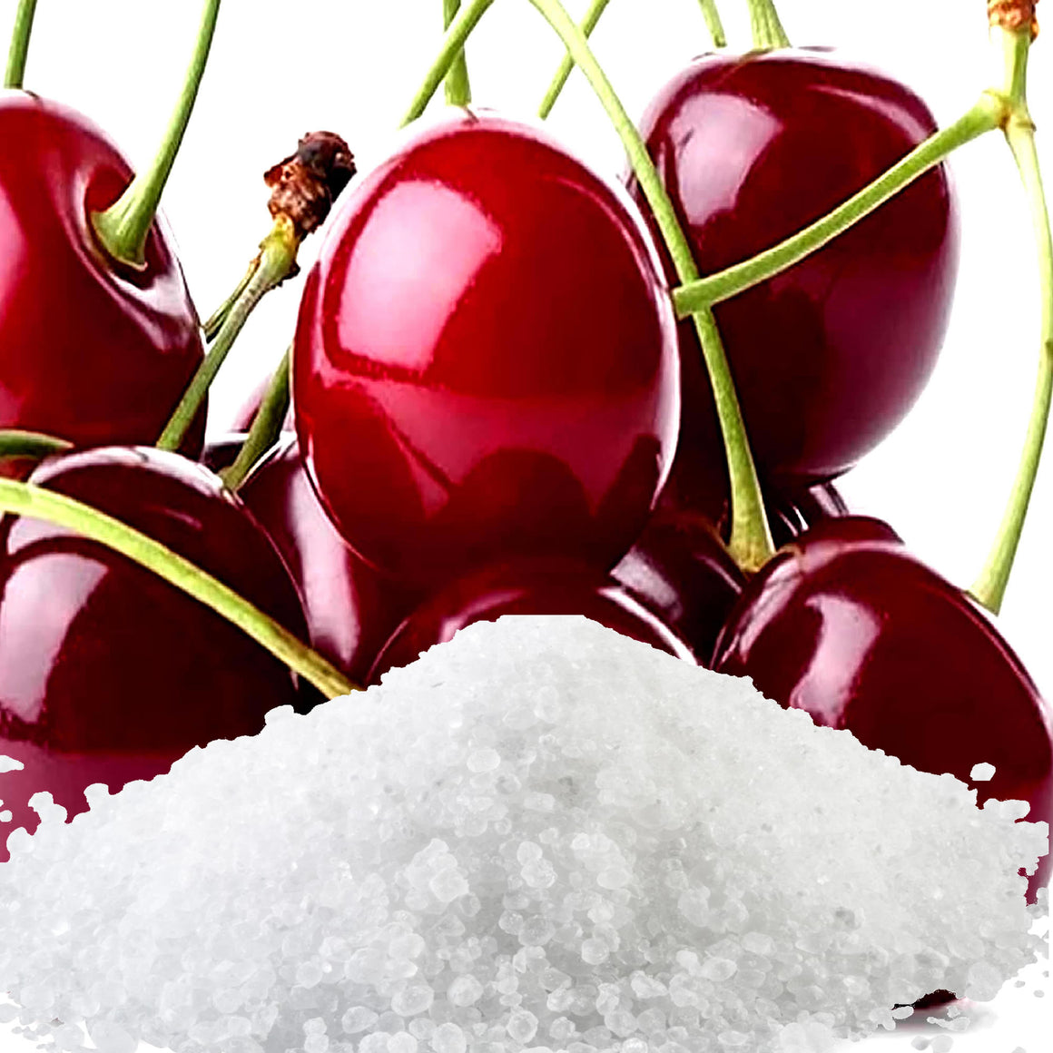 Fresh Cherries Vegan bath salts and bath soak crystals, cruelty-free and made in Australia. Highly scented, suitable for women and men. Perfect relaxation gift for him or her.