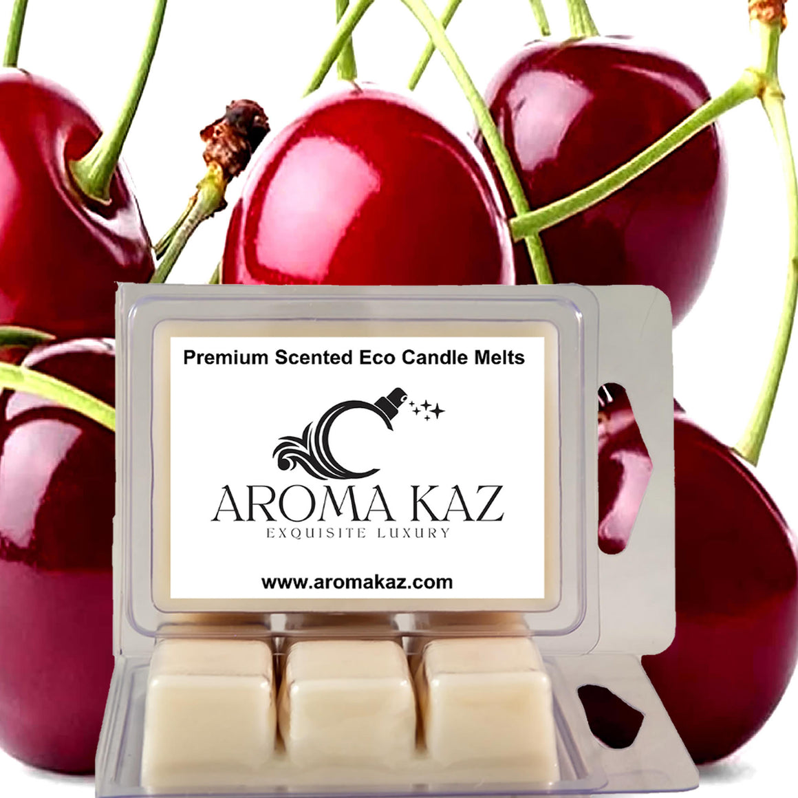 Fresh Cherries Soy Wax Melts – Hand-Poured, Plant-Based & Vegan