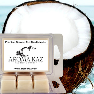 Fresh Coconut Eco Soy Candle Wax Melts Clam Packs