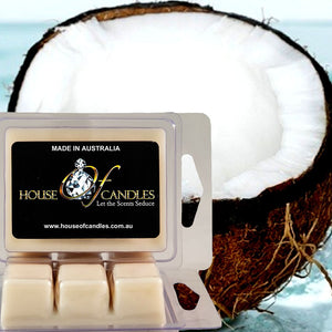 Fresh Coconut Eco Soy Candle Wax Melts Clam Packs