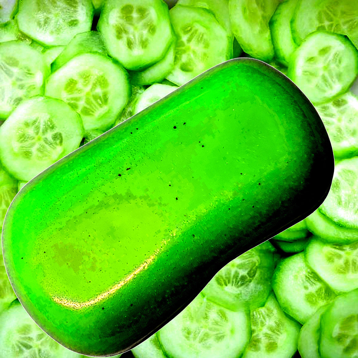 Fresh Cucumber Vegan Soap Bars Plant-Based Cruelty-Free Handcrafted