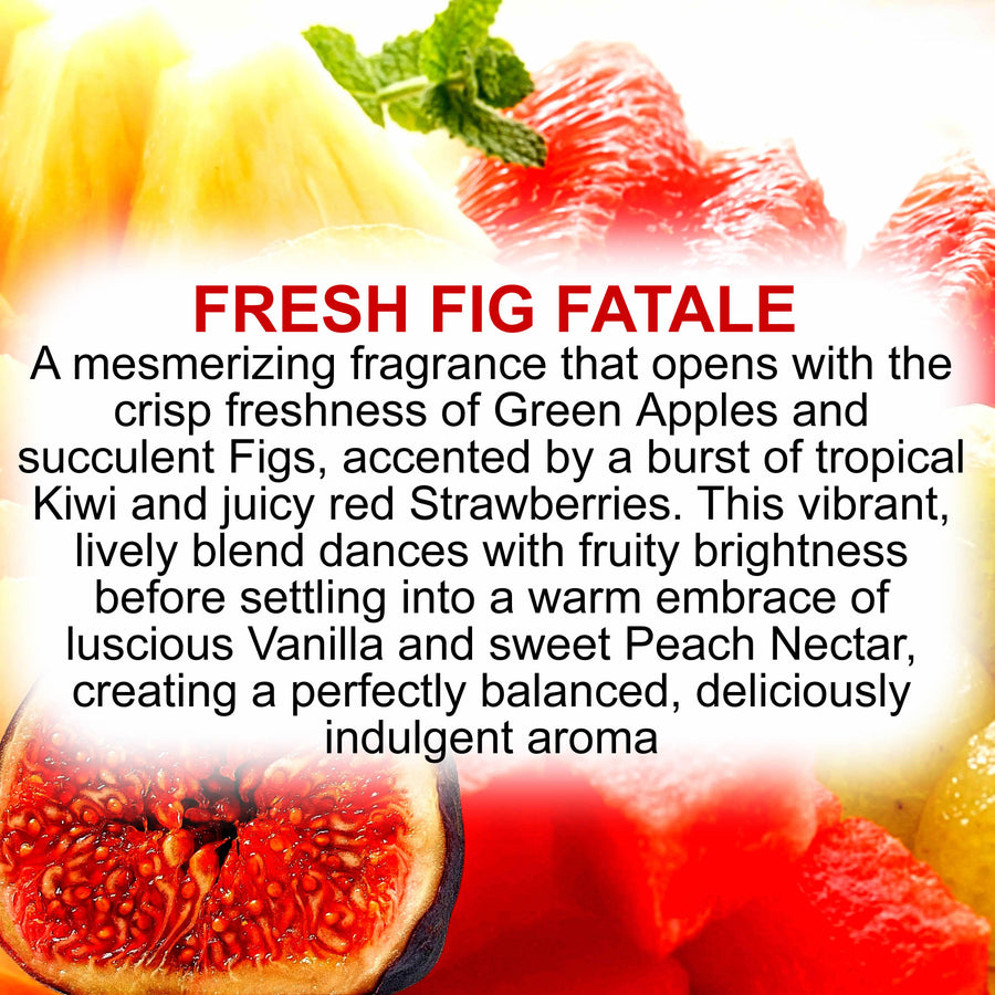 Fresh Fig Fatale Soy Wax Melts – Hand-Poured, Plant-Based & Vegan