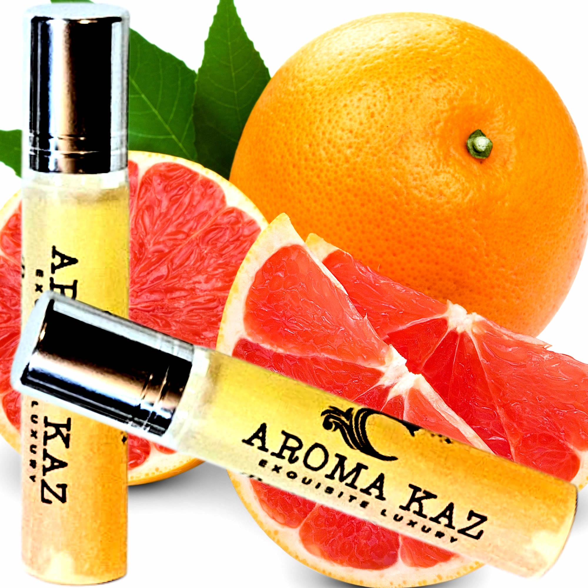 Fresh Grapefruit Roll-On Perfume Plant-Based Vegan Cruelty Free