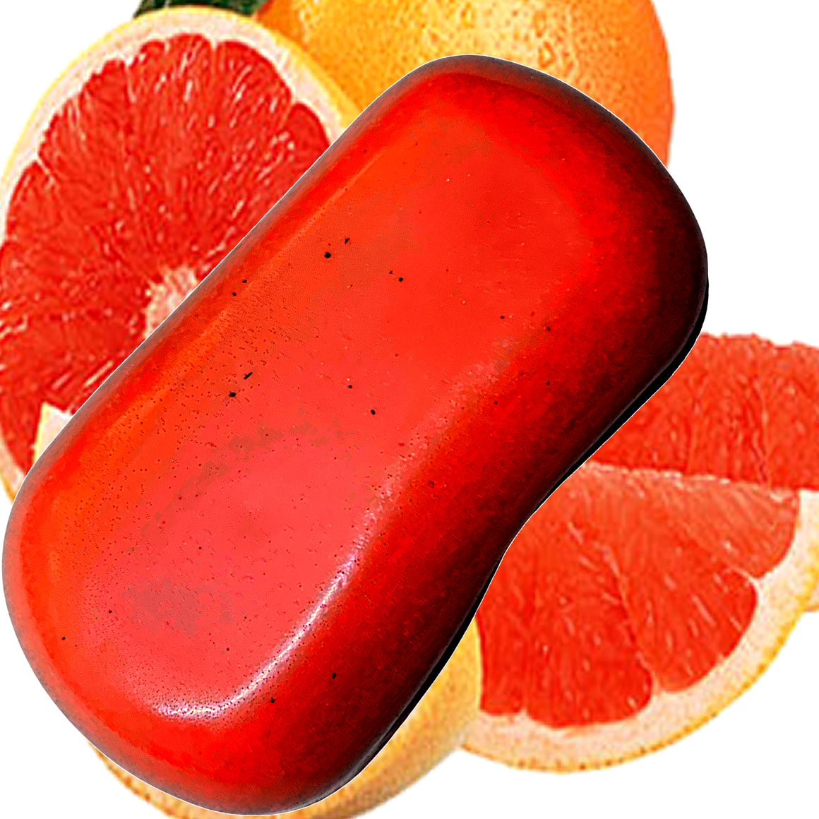 Fresh Grapefruit Vegan Soap Bars Plant-Based Cruelty-Free Handcrafted