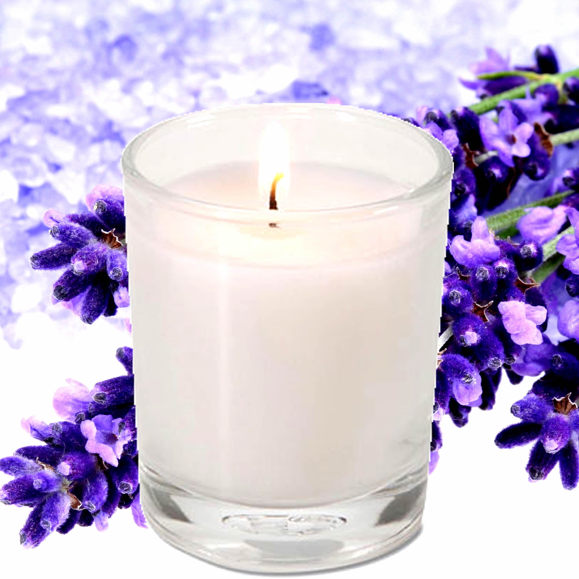 Fresh Lavender Eco Soy Votive Candles – Clean Burn, Plant-Based, Vegan & Pet Safe