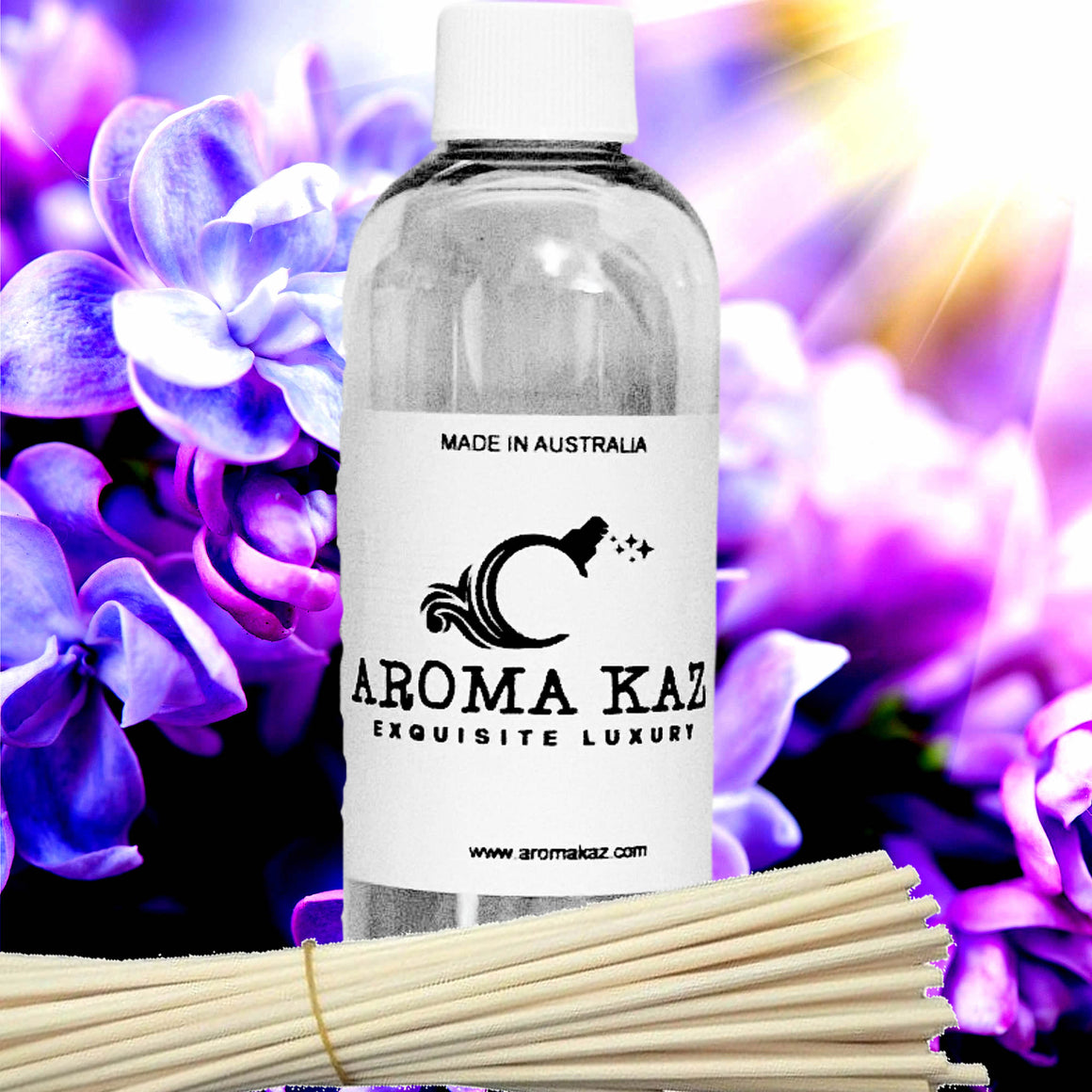 Fresh Lilac Diffuser Fragrance Oil with Reeds – Vegan Cruelty-Free Home Aroma