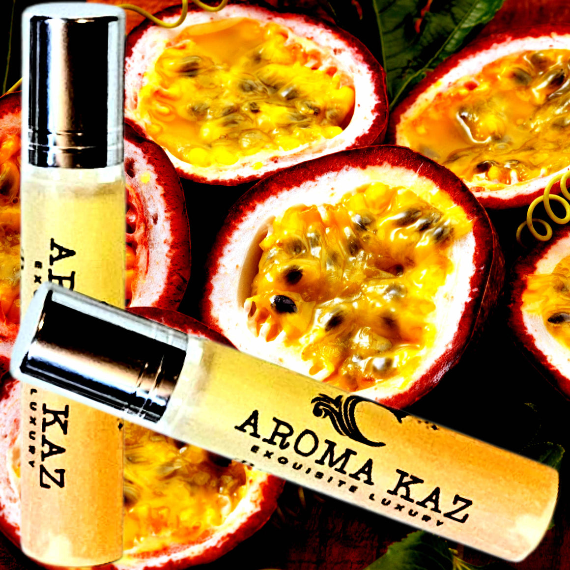 Fresh Passion Fruit Roll-On Perfume Plant-Based Vegan Cruelty Free