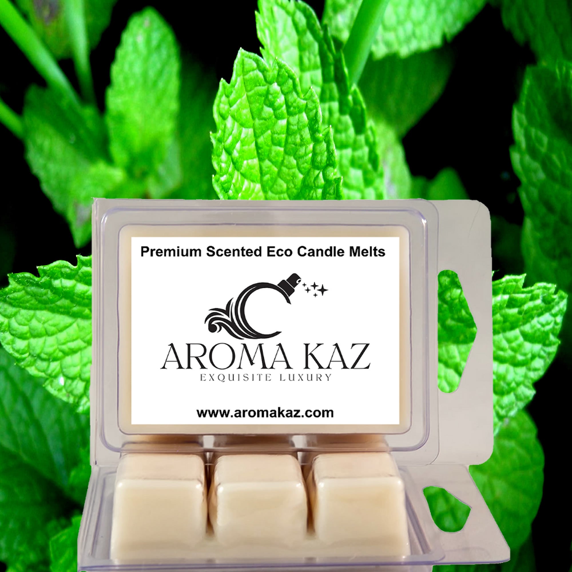 Fresh Peppermint Soy Wax Melts – Hand-Poured, Plant-Based & Vegan
