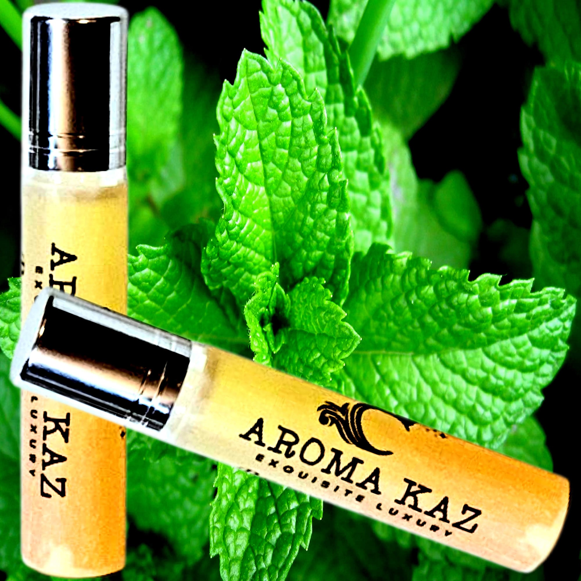 Fresh Peppermint Roll-On Fragrance Plant-Based Vegan Cruelty Free