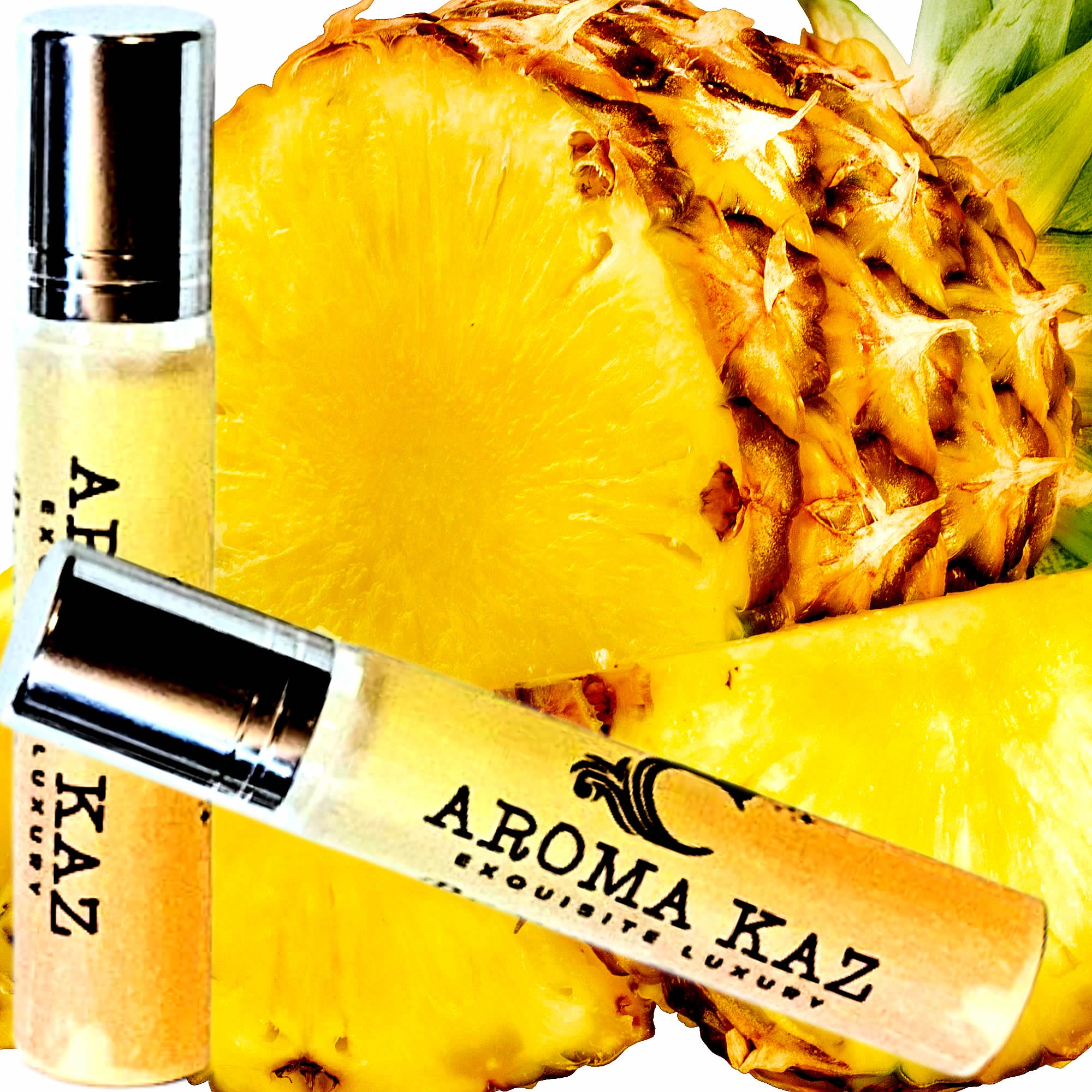 Fresh Pineapples Roll-On Perfume Plant-Based Vegan Cruelty Free