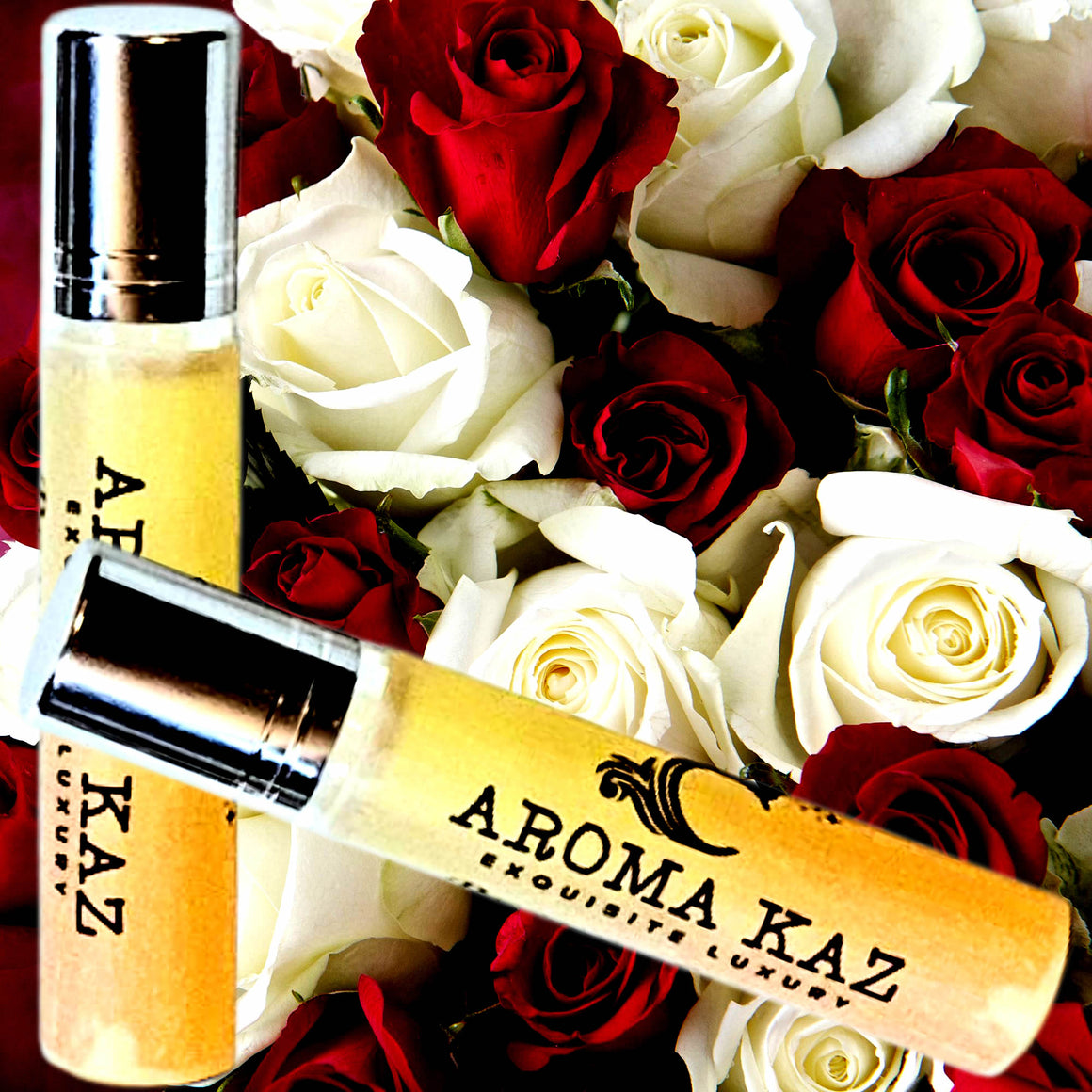 Fresh Roses Roll-On Perfume Plant-Based Vegan Cruelty Free