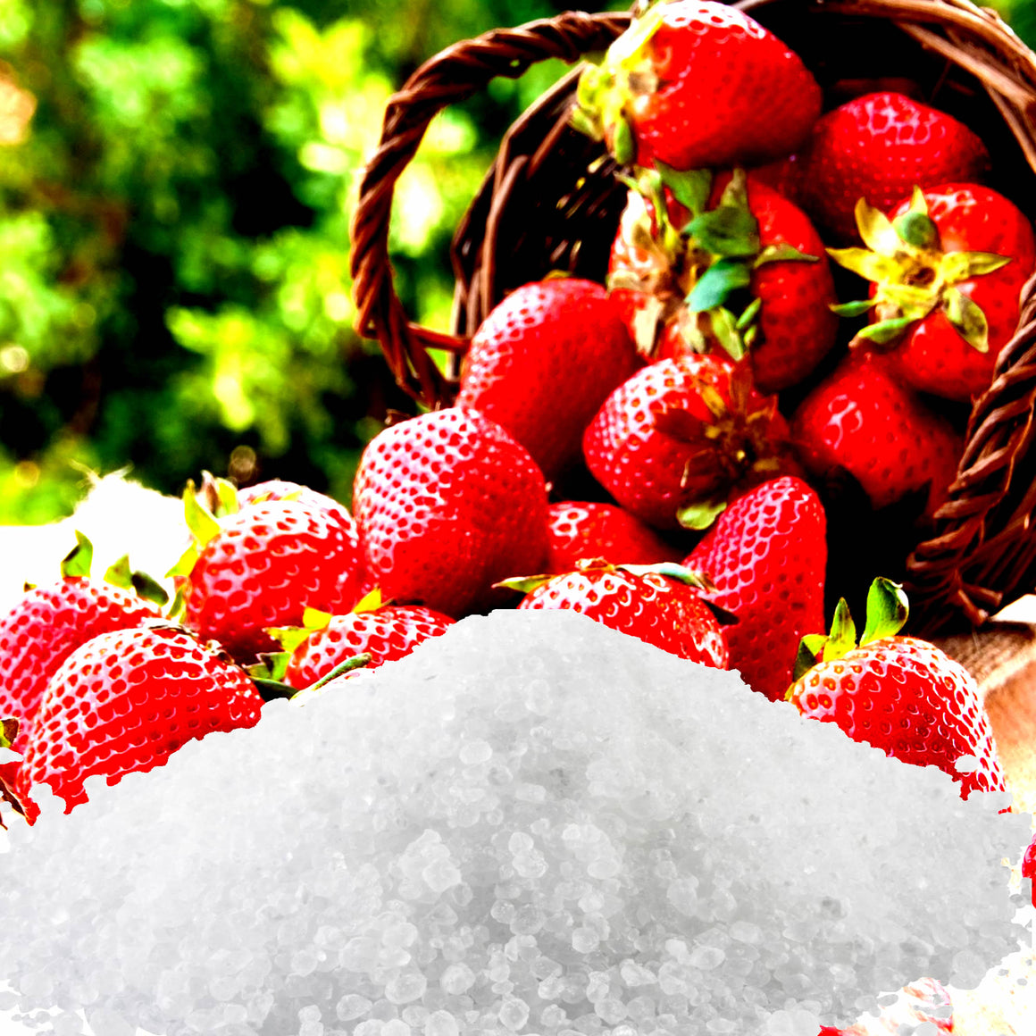 Fresh Strawberries Vegan bath salts and bath soak crystals, cruelty-free and made in Australia. Highly scented, suitable for women and men. Perfect relaxation gift for him or her.