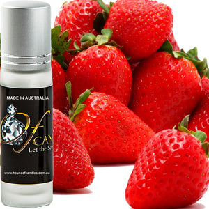 Fresh Strawberries Perfume Roll On Fragrance Oil