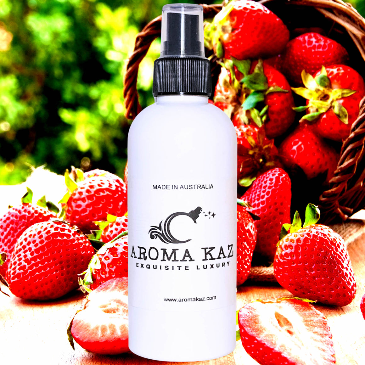Fresh Strawberries Room/Linen Spray Plant-Based Vegan Cruelty-Free Pet Safe