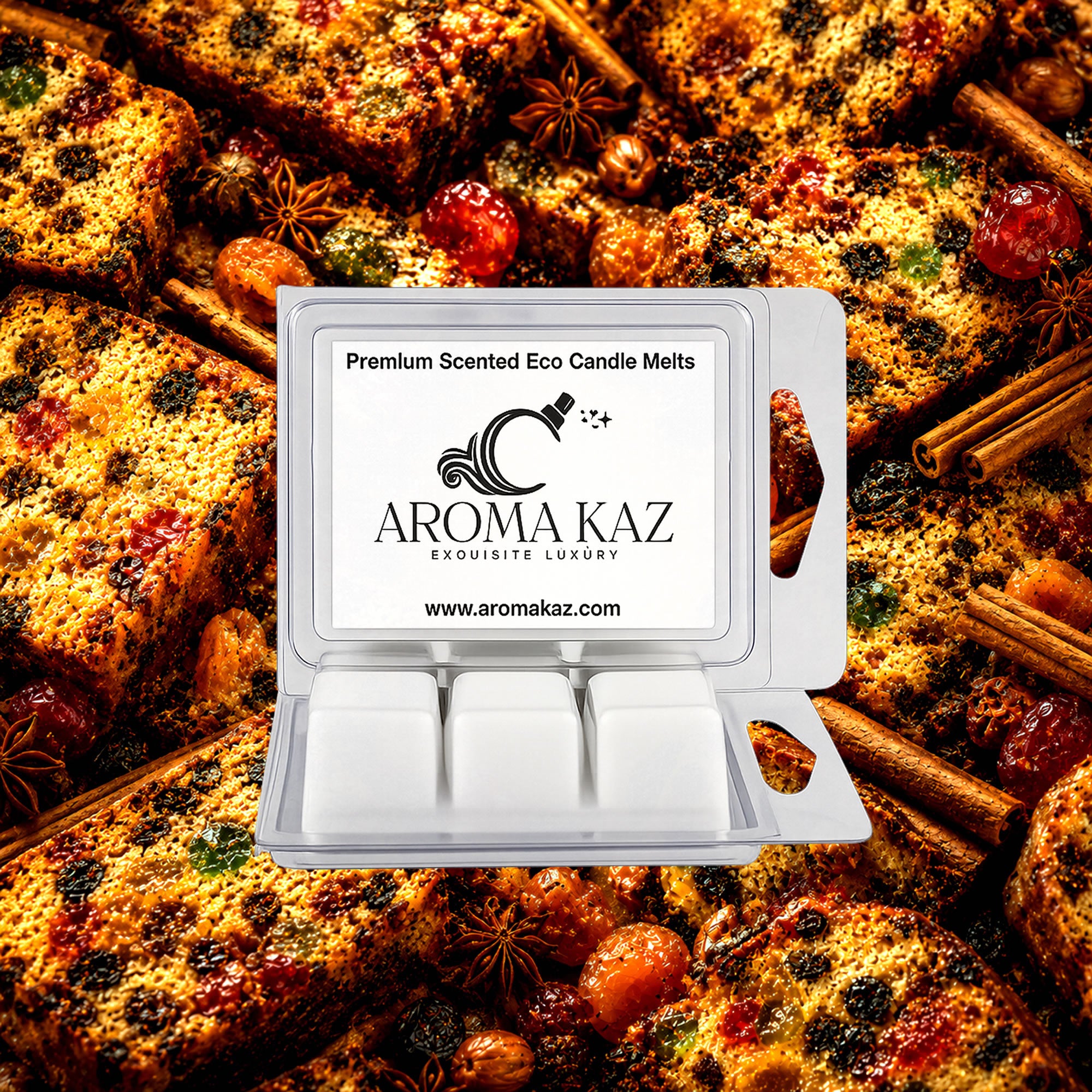 Fruit Cake Soy Wax Melts Clam Pack