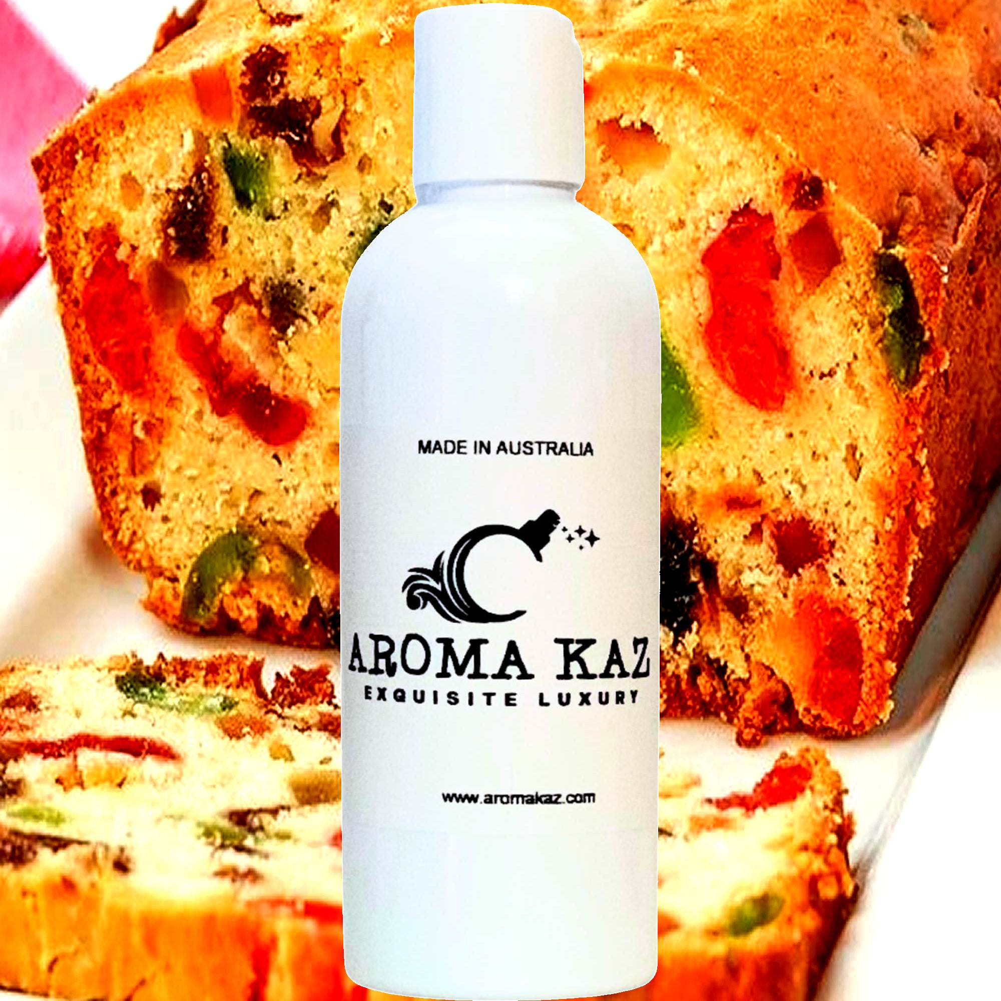 Fruit Cake Body Wash/Shower Gel/Bubble Bath Plant Based Vegan Cruelty Free