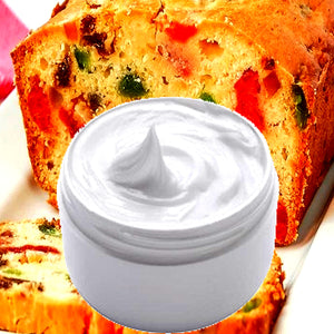 Fruit Cake Hydrating vegan body and hand cream moisturizer. Handmade in Australia, cruelty free, long-lasting fragrance, perfect for all skin types and ideal as a gift for men or women.
