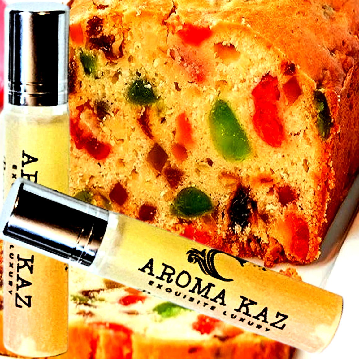 Fruit Cake Roll-On Perfume Plant-Based Vegan Cruelty Free